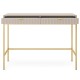 Туалетний столик Nova T104 Gold – мінімалізм і комфорт для вашої спальні