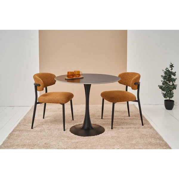 Стіл T-325 d-90 - стильний стіл для кухні та кафе