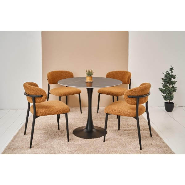 Стіл T-325 d-90 - стильний стіл для кухні та кафе