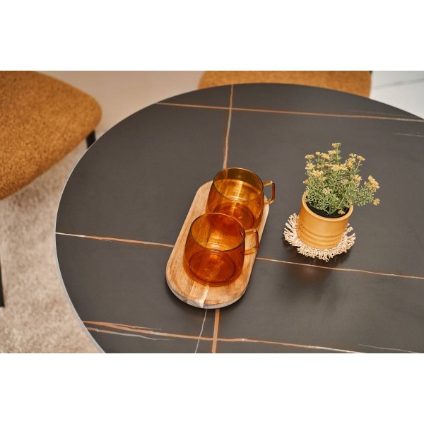 Стіл T-325 d-90 - стильний стіл для кухні та кафе