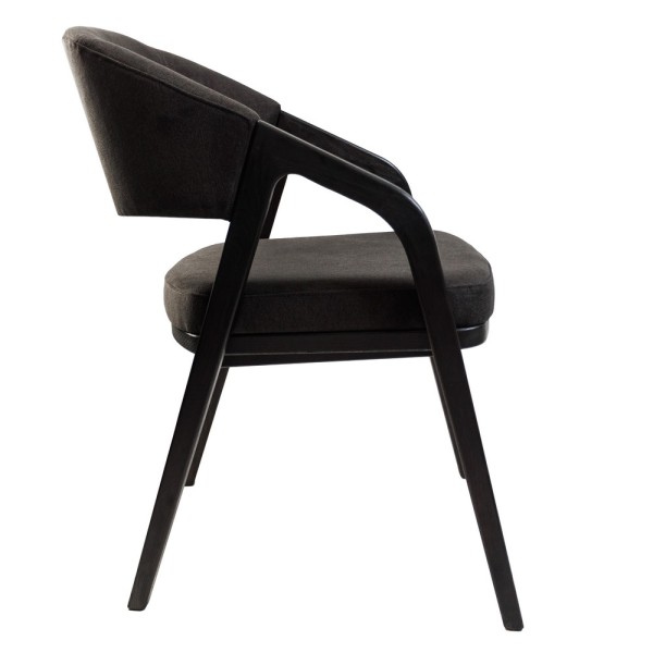 Крісло Otis чорне - елегантність та комфорт для вашого інтер'єру