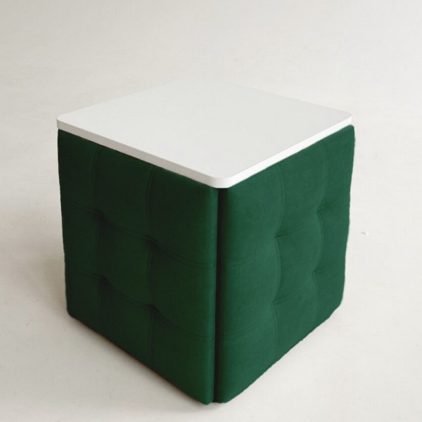 Пуф 5 в 1 зі столиком дерево - трансформер для вашого дому