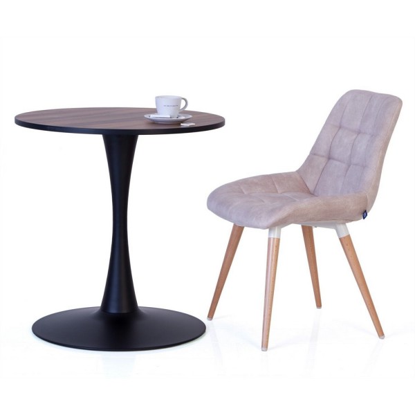 Круглий стіл Peony H18 для кухні та кафе