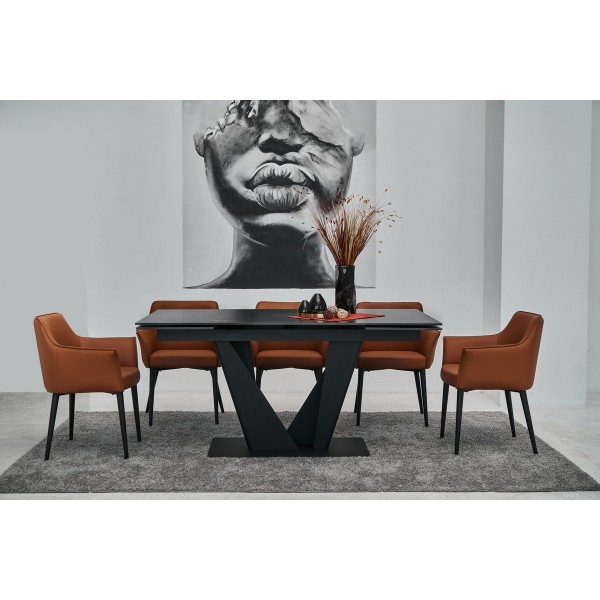 Стіл Алонцо TML-955 - сучасний розкладний стіл для кухні