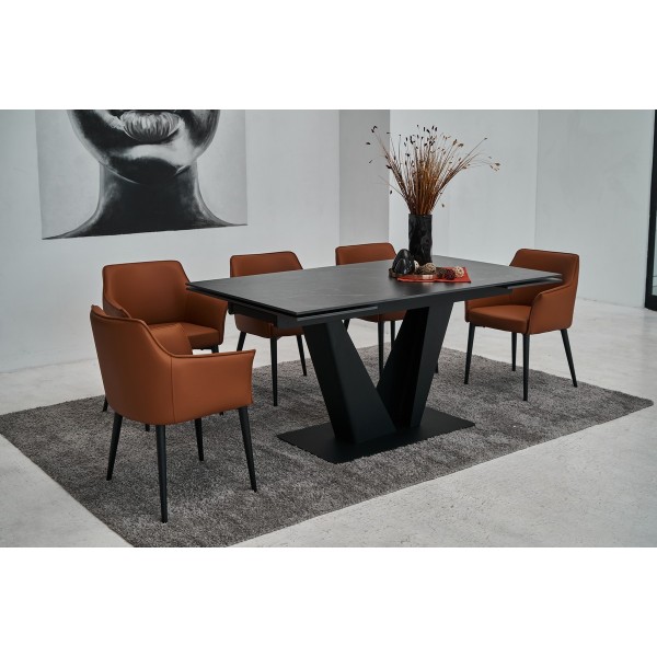 Стіл Алонцо TML-955 - сучасний розкладний стіл для кухні