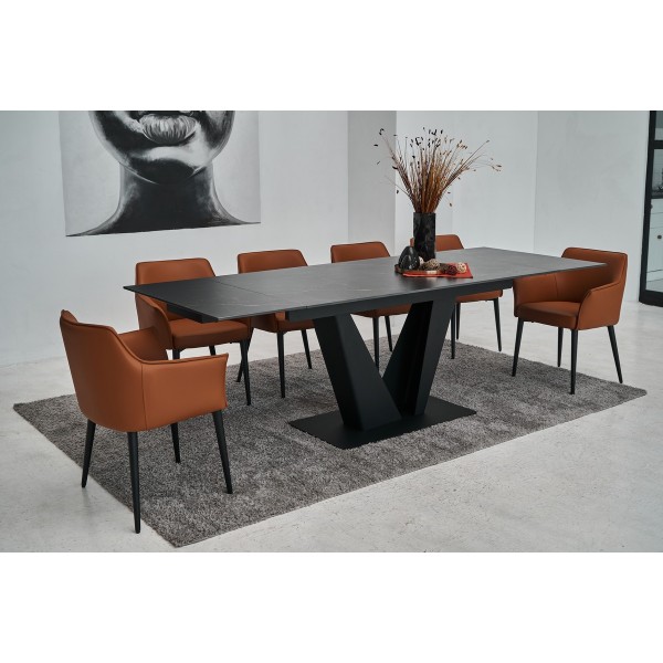 Стіл Алонцо TML-955 - сучасний розкладний стіл для кухні