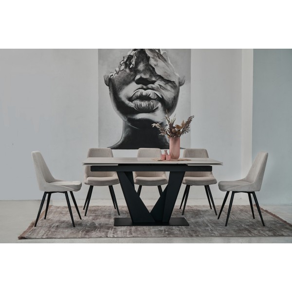 Стіл Алонцо TML-955 - сучасний розкладний стіл для кухні