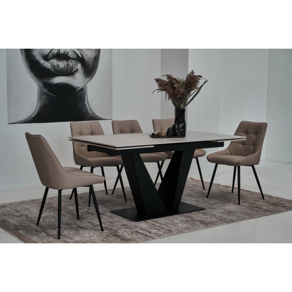 Стіл Алонцо TML-955 - сучасний розкладний стіл для кухні