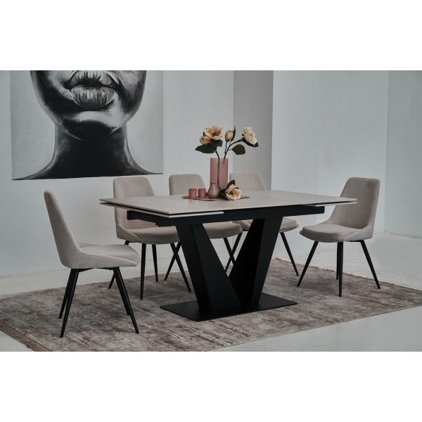 Стіл Алонцо TML-955 - сучасний розкладний стіл для кухні