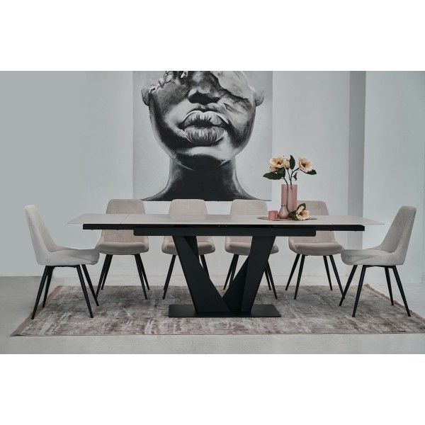 Стіл Алонцо TML-955 - сучасний розкладний стіл для кухні