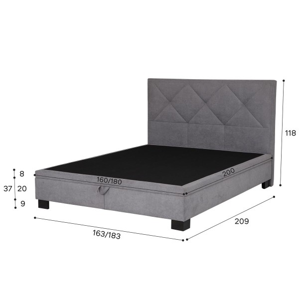 Ліжко Naomi — комфорт та стиль для вашої спальні