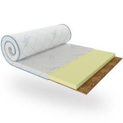 Матрац-топпер Sleep&Fly mini Flex 2 в 1 Kokos
