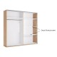 Шафа-купе Asti дзеркало + ДСП – ідеальне рішення для вашої спальні