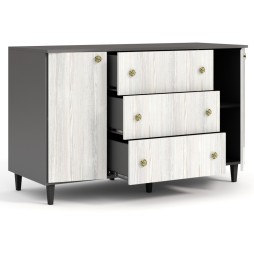 Комод 2Д + 3Ш Глорія