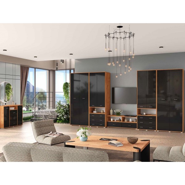 Тумба ТВ Ліра – елегантна сучасна тумба під телевізор