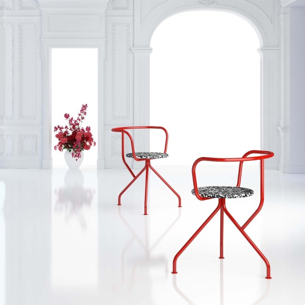 Табурет із підлокітниками Kohti для кухні та кафе