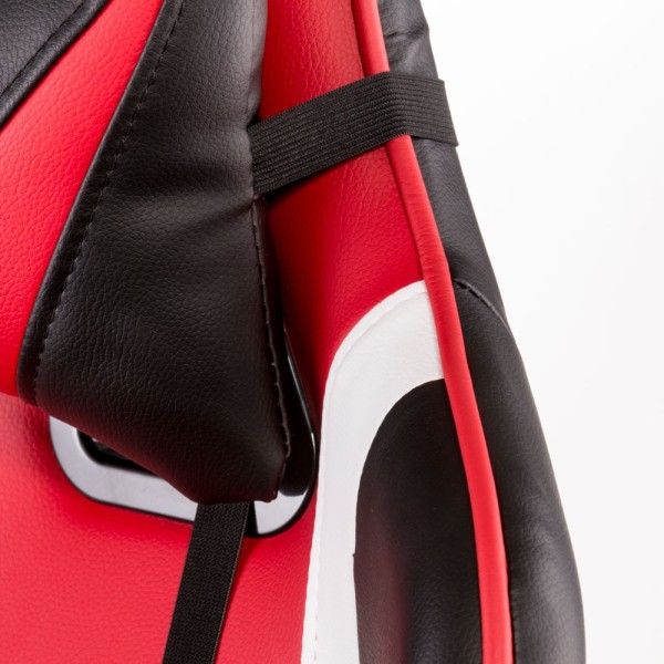 Крісло геймерське ExtremeRace black/red з підніжжям