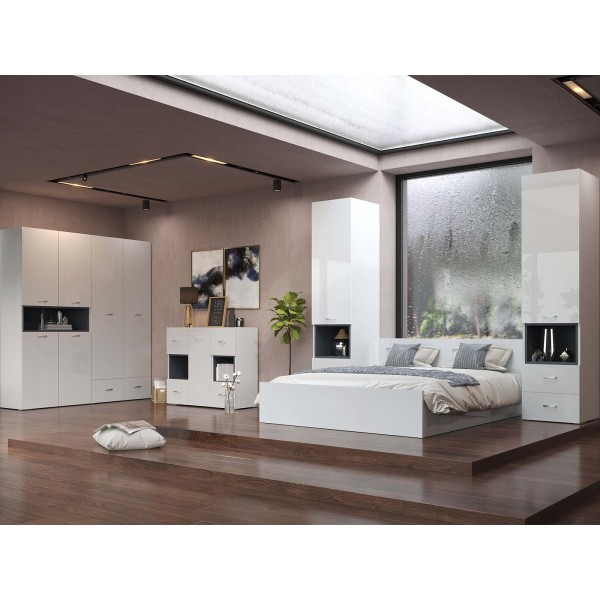 Шафа 4Д+ніша Тоскана – сучасний дизайн для вашої спальні