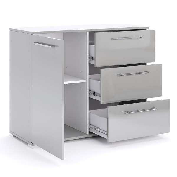 Комод 1 двері 3 шухляди Megy – стильний та зручний