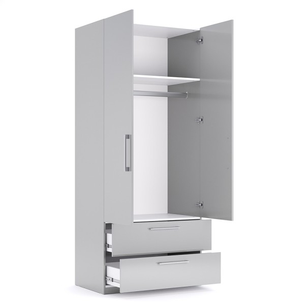 Шафа 2-х дверна з шухлядами Megy