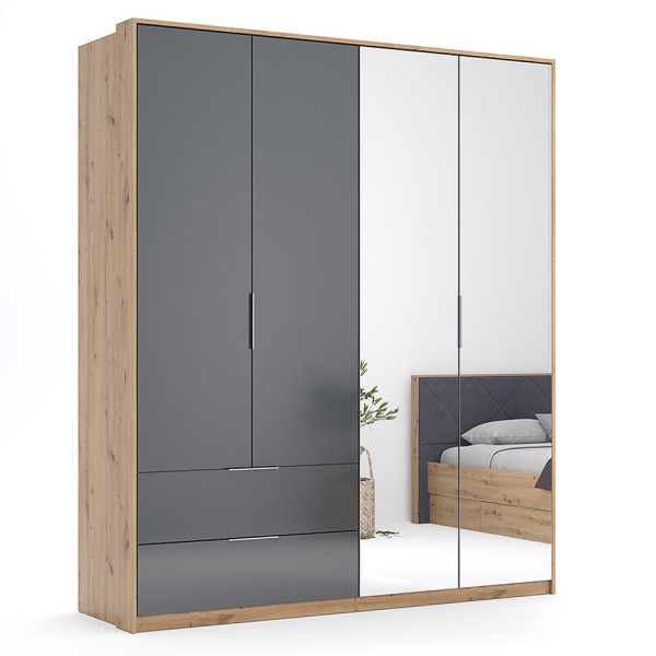 Шафа 4-х дверна Raymond для вашої спальні – замовити онлайн
