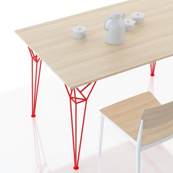 Обідній прямокутний стіл Apollo для кухні та кафе