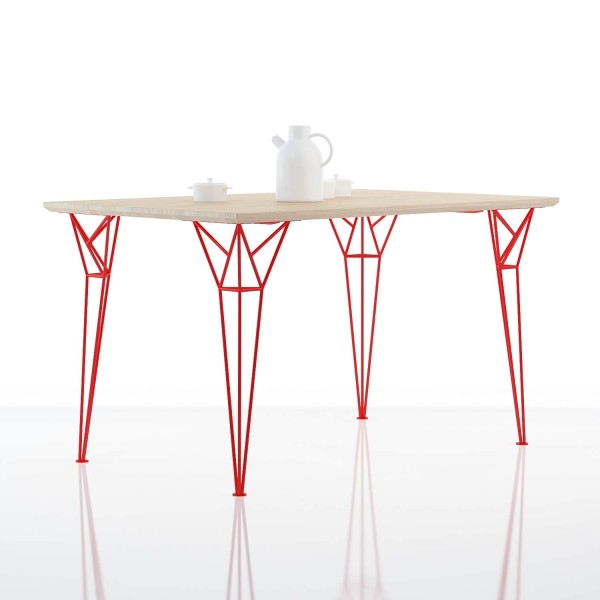 Обідній прямокутний стіл Apollo для кухні та кафе