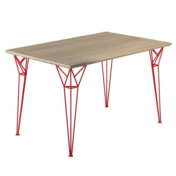 Обідній прямокутний стіл Apollo для кухні та кафе