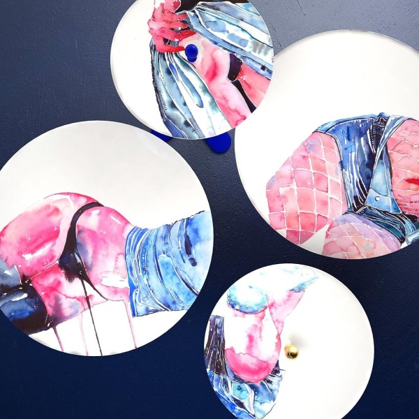 Журнальний стіл Bijou – стильний металевий стіл з склом для вашої вітальні