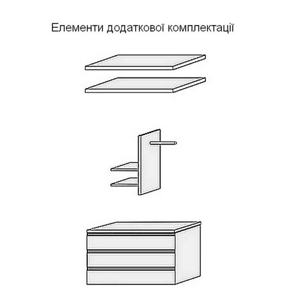 Шафа 4-х дверна Лілу - для вашого інтер'єру