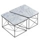 Комплект журнальних столів Part marble