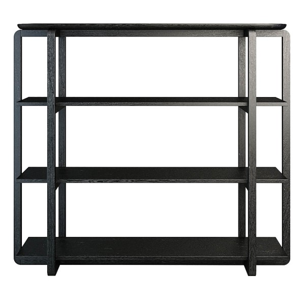 Стелаж Diox – Дерев'яний стелаж для вітальні