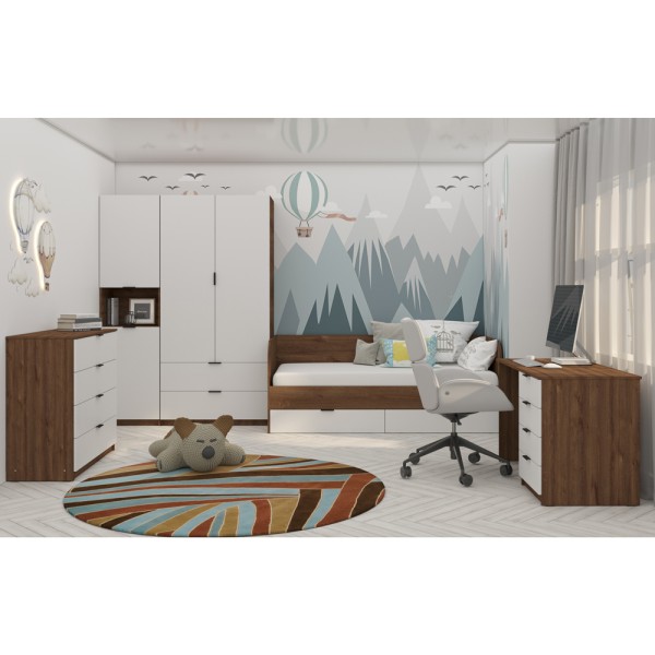 Пенал 2-х дверний Junior - сучасний стиль для вашої спальні