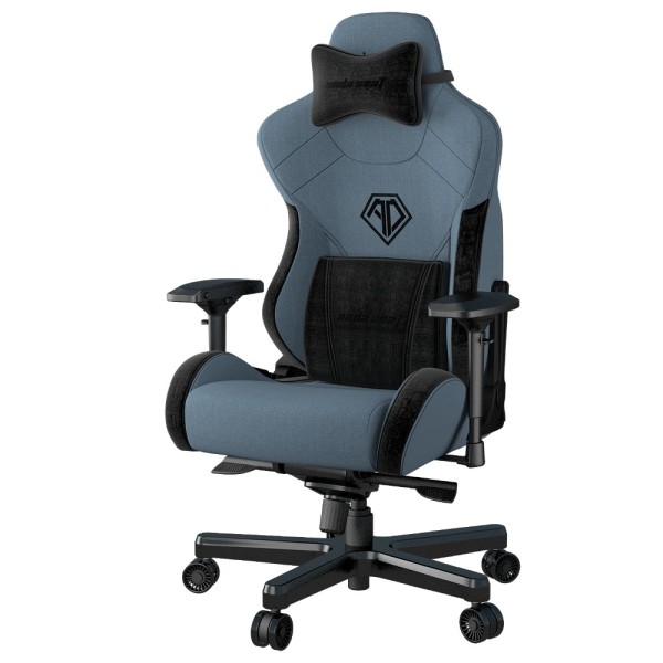 Крісло ігрове Anda Seat T-Pro 2 Blue/Black Size XL — найкращий вибір для геймерів і офісних працівників