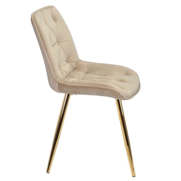 Стілець Luis Gold - елегантний стілець для будь-якого інтер'єру