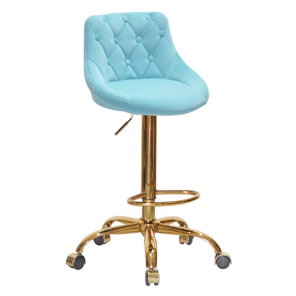 Барний стілець Madam high Office gold – сучасний стиль для вашого інтер'єру