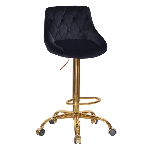 Барний стілець Madam high Office gold – сучасний стиль для вашого інтер'єру