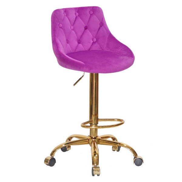Барний стілець Madam high Office gold – сучасний стиль для вашого інтер'єру