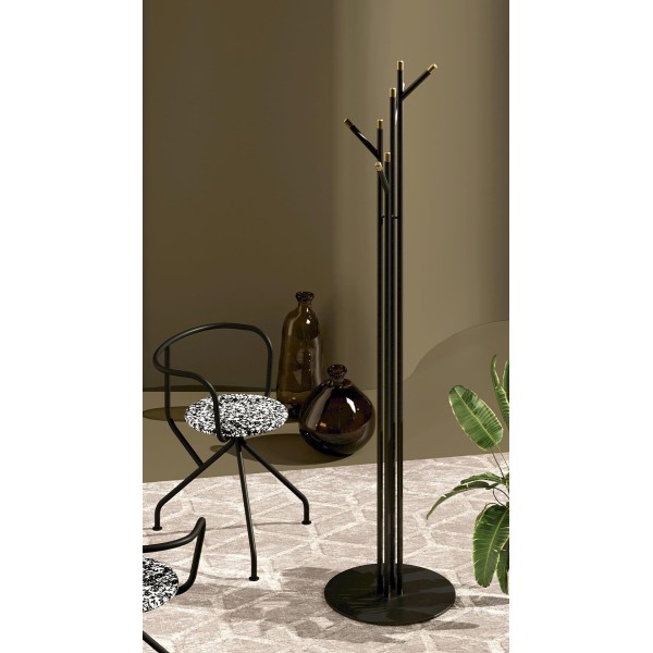 Підлогова вішалка Ramus латунь для передпокою