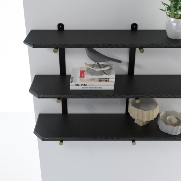 Настінна полиця потрійна Tsunde