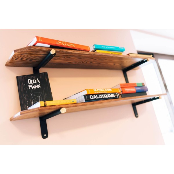 Настінна полиця подвійна Tsunde для вітальні