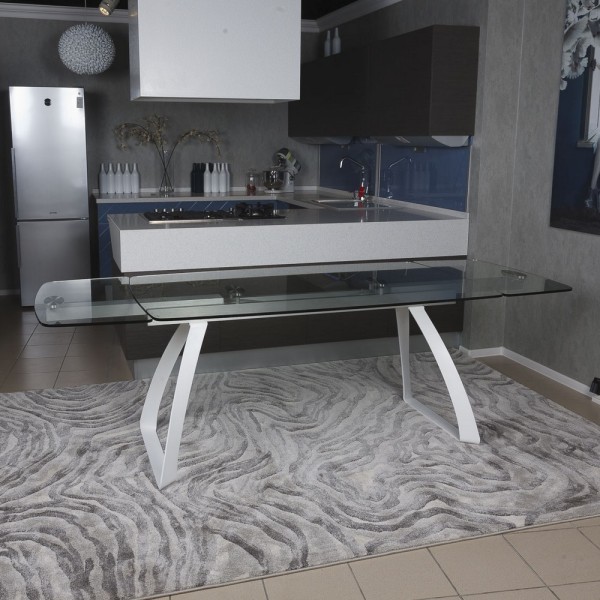 Стіл London (Лондон) прозорий – стильний стіл для вашої кухні