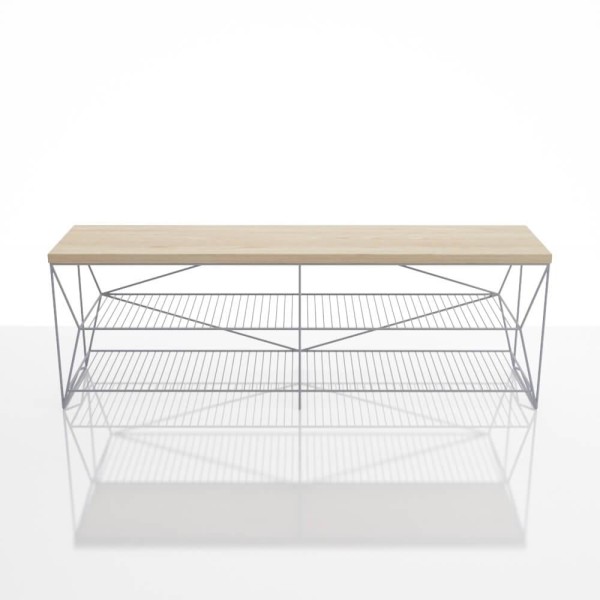 Лава з полицями для взуття Catena — практичний та стильний вибір для вашого передпокою