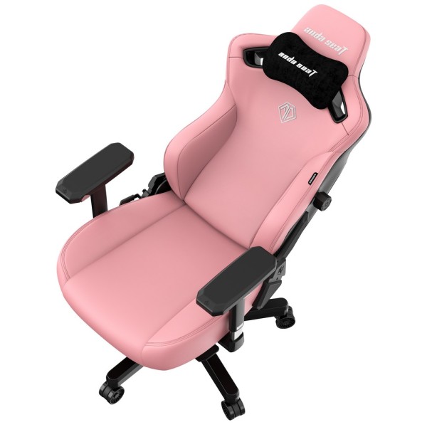 Крісло ігрове Anda Seat Kaiser 3 Pink XL: комфорт і стиль для геймерів