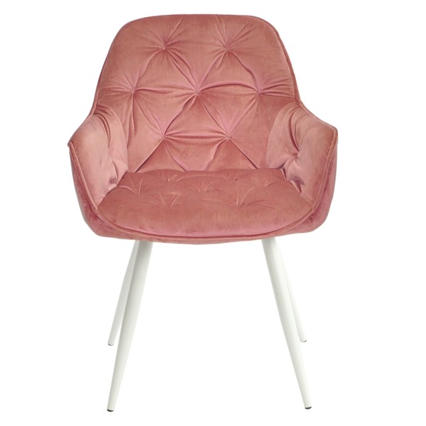 Крісло Nora white для кухні та кафе