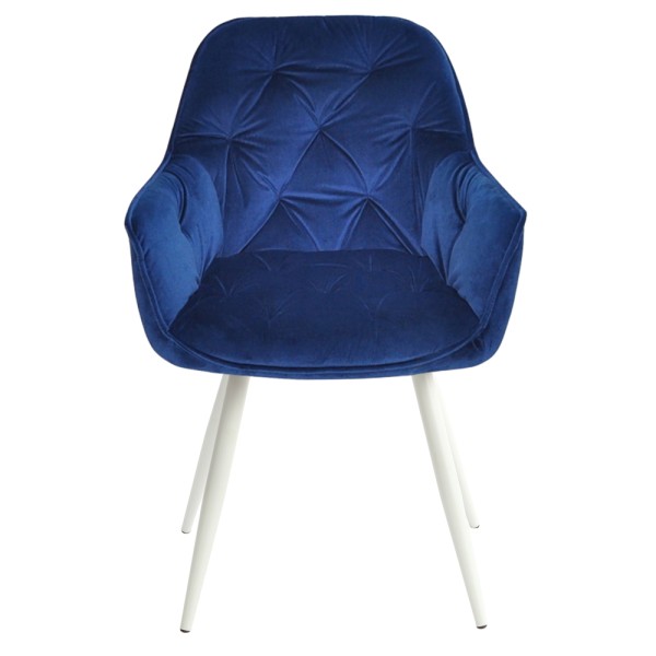 Крісло Nora white для кухні та кафе