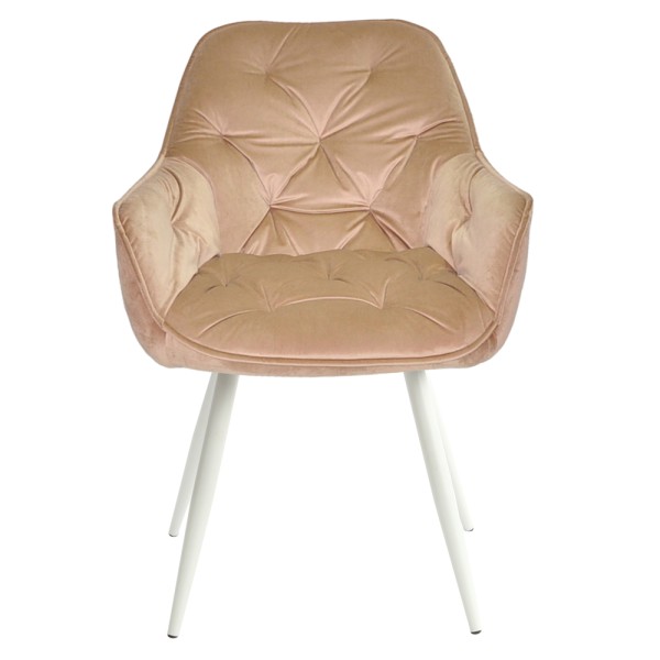 Крісло Nora white для кухні та кафе