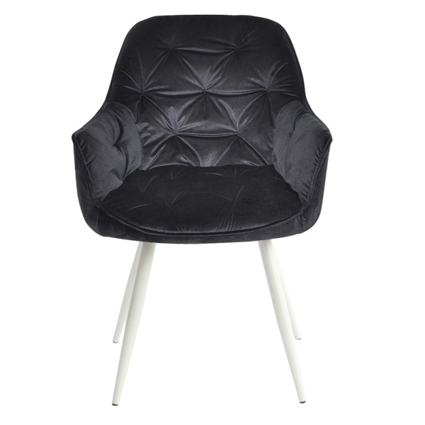 Крісло Nora white для кухні та кафе