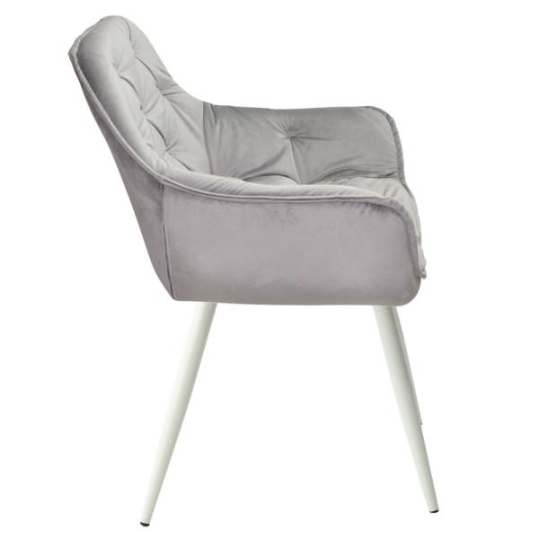 Крісло Nora white для кухні та кафе