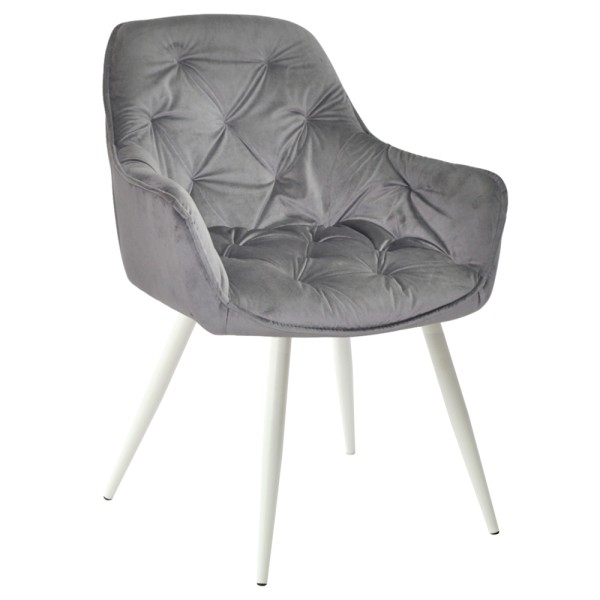 Крісло Nora white для кухні та кафе